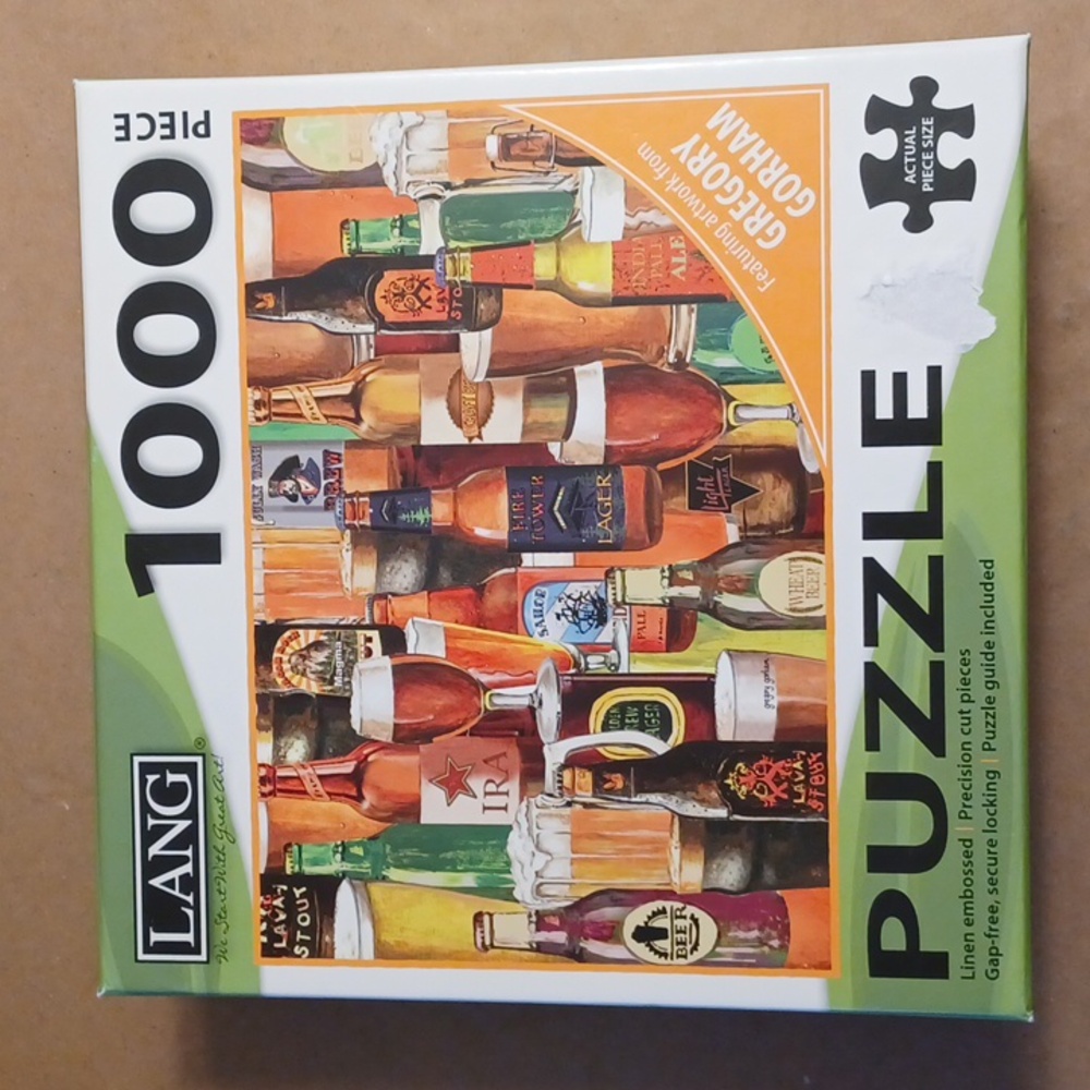 🧩Crafted Brews 1000 Piece Puzzle